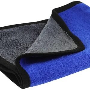 منشفة سيارة سميكة بوجهين