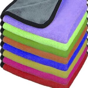 منشفة سيارة سميكة بوجهين