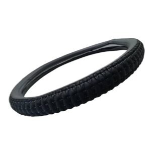 جراب طارة قيادة رياضي مع خياطة حمراء