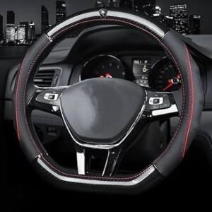 جراب طارة قيادة رياضي مع خياطة حمراء